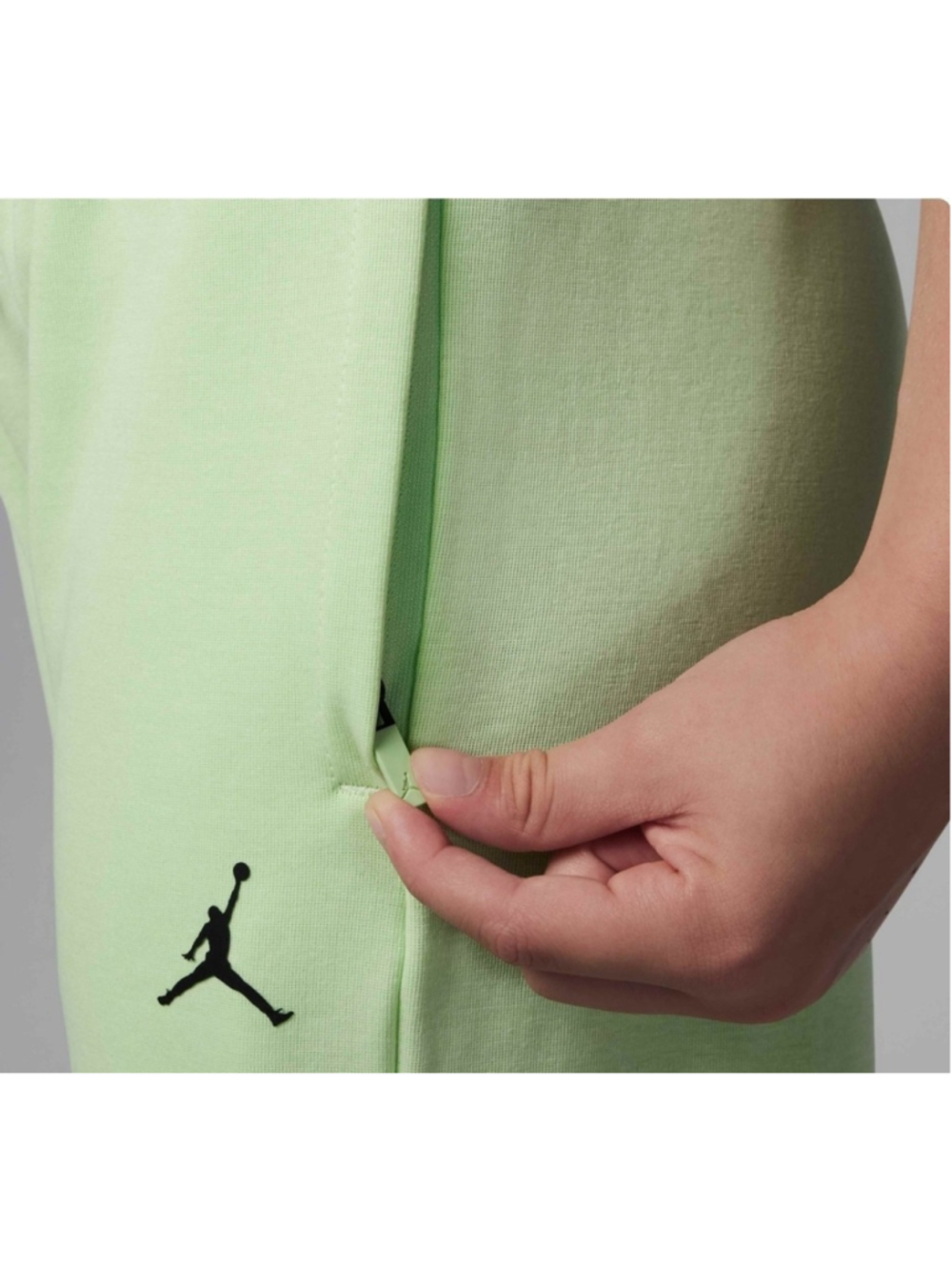 Nike Jordan Dri-fit Sport Fleece Joggers sweatpants Vapor Green big kids XL - Picture 7 of 7